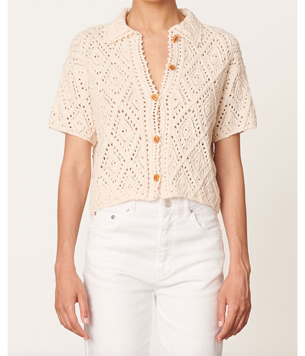 Emarya Cardigan - Ivory
