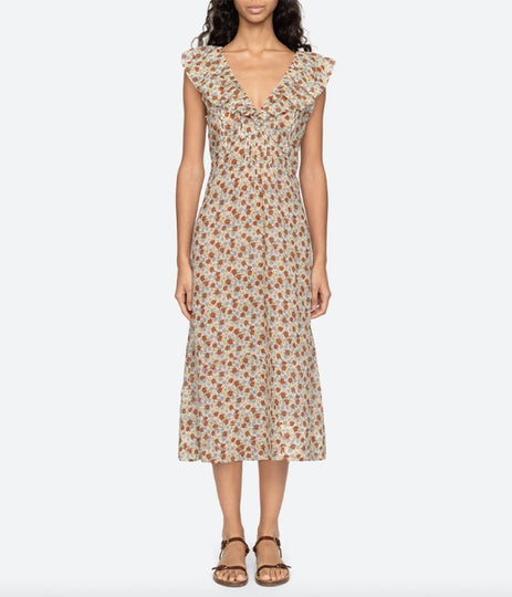 Viera Midi Dress - Multi