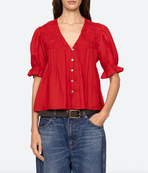 Imogen Top - Red
