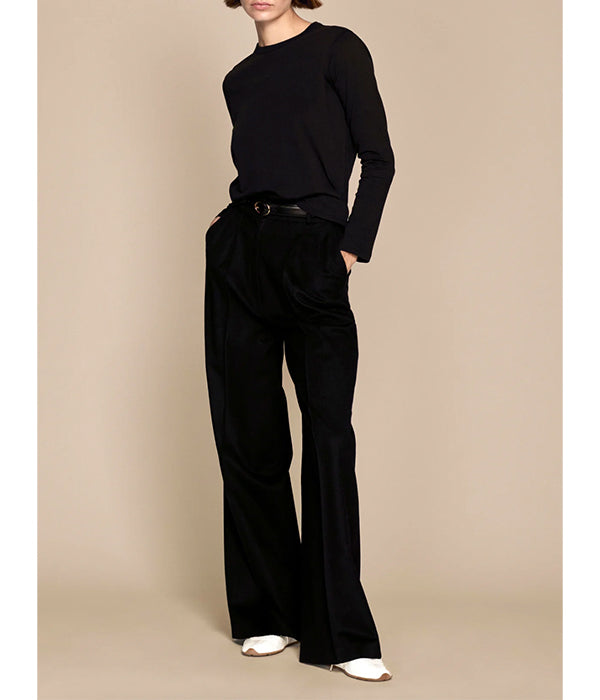 The Long Sleeve Perfect Tee - Black