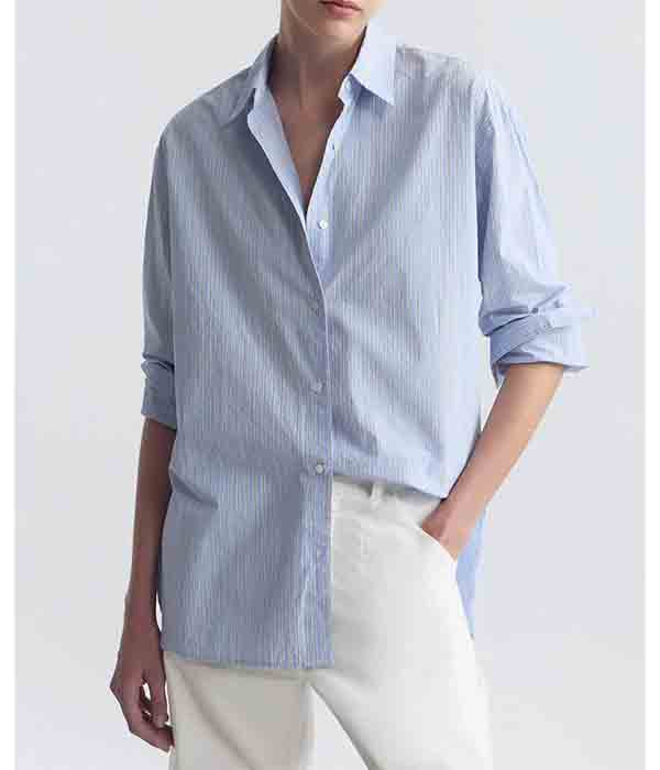 Yorke Striped Shirt - Ciel Stripes