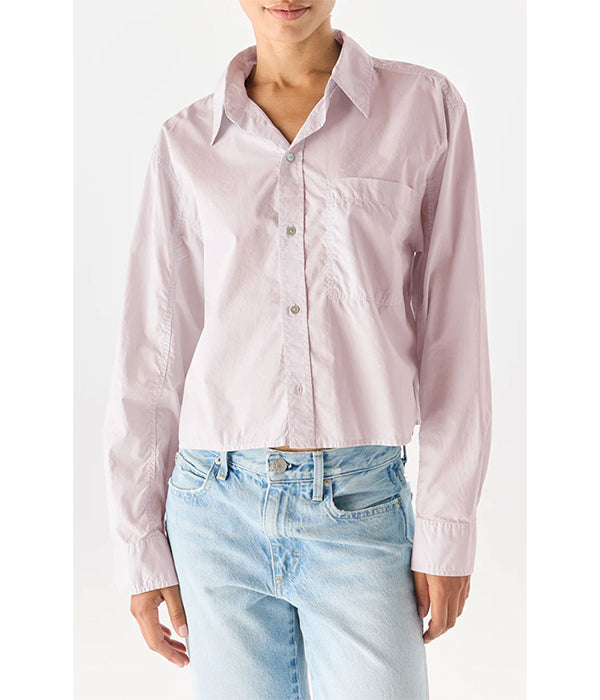 Ruth Crop Shirt - Wisteria