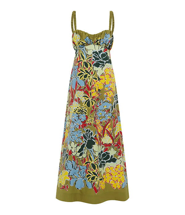 Solstice Midi Dress - Multi
