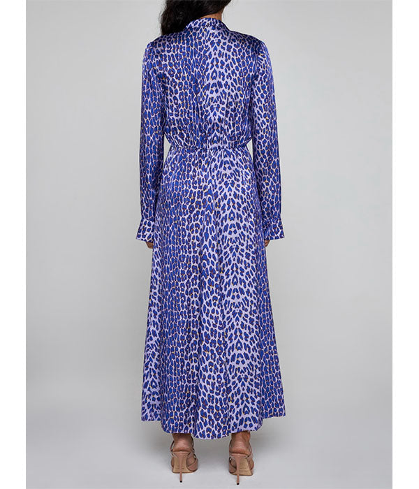 Midi Dress - Twilight Leopard