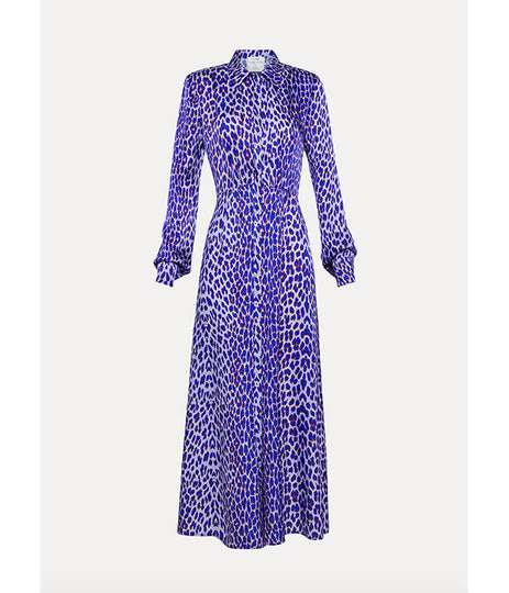 Midi Dress - Twilight Leopard